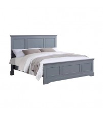 Spencer Gray Solid Wooden Bed frame Slats support With Multiple Size